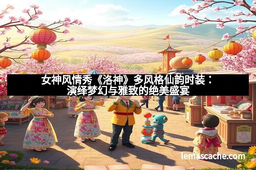 女神风情秀《洛神》多风格仙韵时装：演绎梦幻与雅致的绝美盛宴